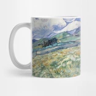 Vincent Van Gogh- Wheat Field Behind Saint-Paul Mug